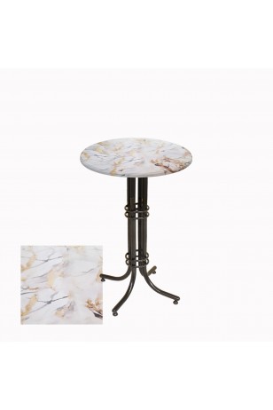 Bistro Masa Buket - (Werzalit, Wermodin ve Allzalit Tabla 60 cm çap)