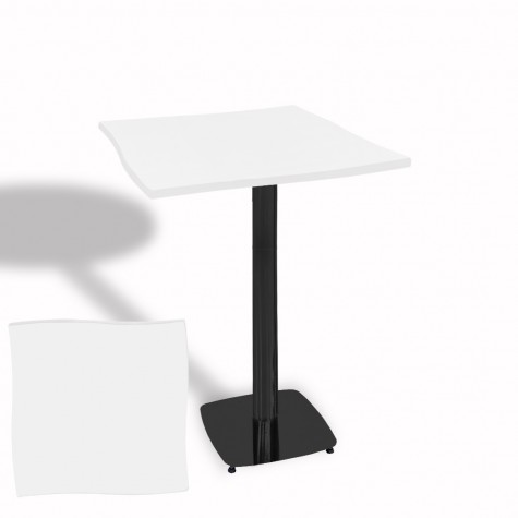 Dalgalı Kare Bistro Wermodin Masa 67x67 cm Tokyo Serisi (ESB)
