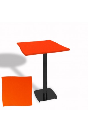 Dalgalı Kare Bistro Wermodin Masa 67x67 cm Tokyo Serisi (ESB)