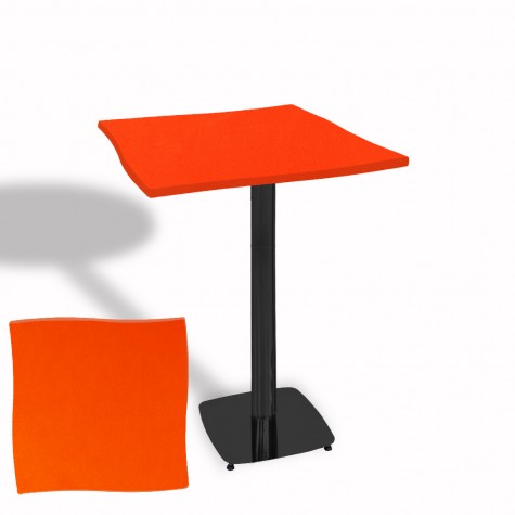 Dalgalı Kare Bistro Wermodin Masa 67x67 cm Tokyo Serisi (ESB)