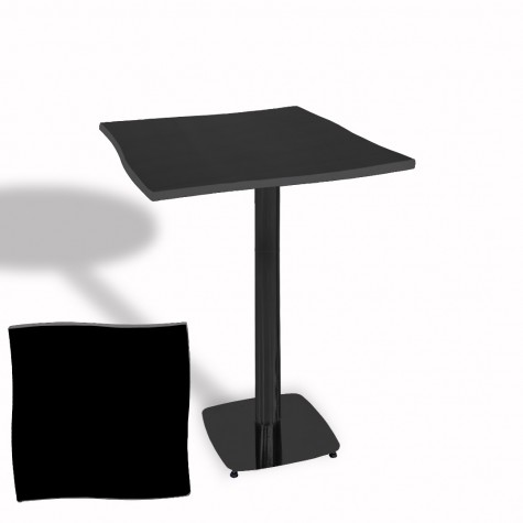 Dalgalı Kare Bistro Wermodin Masa 67x67 cm Tokyo Serisi (ESB)