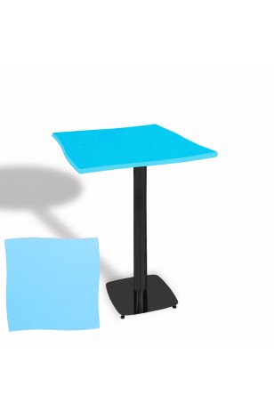 Dalgalı Kare Bistro Wermodin Masa 67x67 cm Tokyo Serisi (ESB)