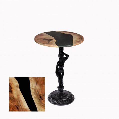 Bistro Döküm Ayak Çipa Angel Masa -  (Werzalit, Wermodin ve Allzalit Tabla 60 cm çap)