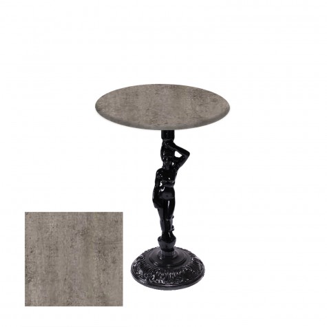 Bistro Döküm Ayak Çipa Angel Masa -  (Werzalit, Wermodin ve Allzalit Tabla 60 cm çap)