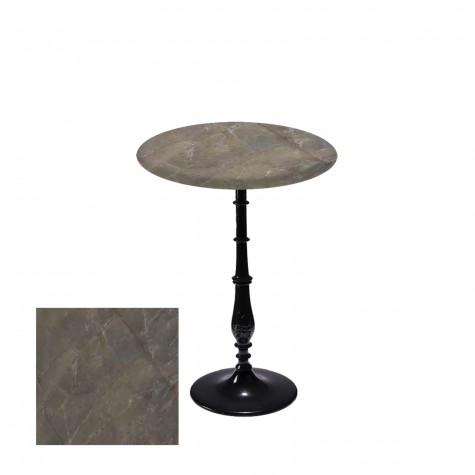 Bistro Döküm Ayak Çipa-6006 Masa -  (Werzalit, Wermodin ve Allzalit Tabla 60 cm çap)