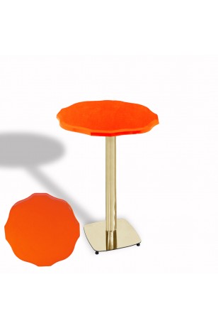 Papatya Bistro Wermodin Masa Yuvarlak 67 cm (Gold)
