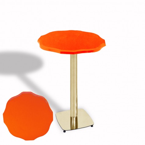 Papatya Bistro Wermodin Masa Yuvarlak 67 cm (Gold)
