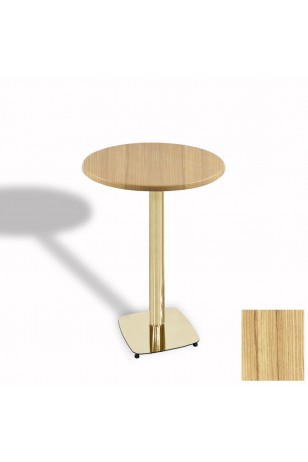 Tokyo Bistro Werzalit Masa Yuvarlak 70 cm (Gold)