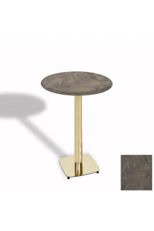 Tokyo Bistro Werzalit Masa Yuvarlak 70 cm (Gold)