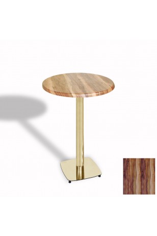 Tokyo Bistro Werzalit Masa Yuvarlak 70 cm (Gold)