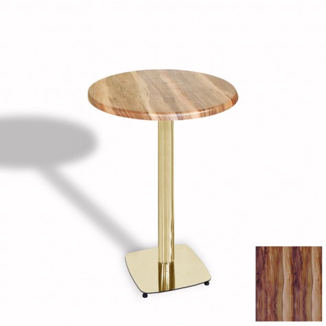 Tokyo Bistro Werzalit Masa Yuvarlak 70 cm (Gold)