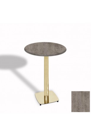 Tokyo Bistro Werzalit Masa Yuvarlak 70 cm (Gold)