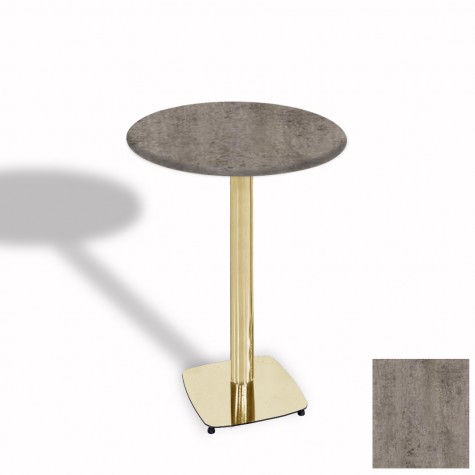 Tokyo Bistro Werzalit Masa Yuvarlak 70 cm (Gold)
