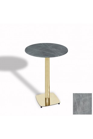 Tokyo Bistro Werzalit Masa Yuvarlak 70 cm (Gold)