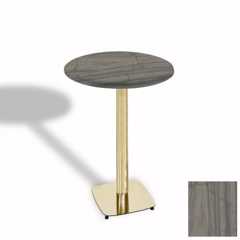 Tokyo Bistro Werzalit Masa Yuvarlak 70 cm (Gold)