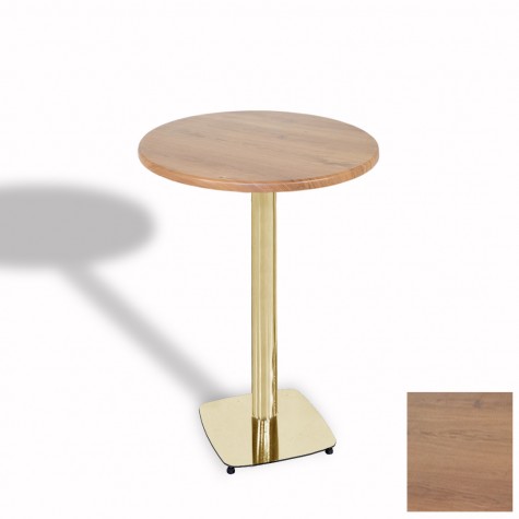 Tokyo Bistro Werzalit Masa Yuvarlak 60 cm (Gold)