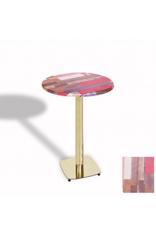 Tokyo Bistro Werzalit Masa Yuvarlak 60 cm (Gold)