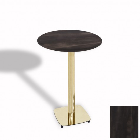 Tokyo Bistro Werzalit Masa Yuvarlak 60 cm (Gold)