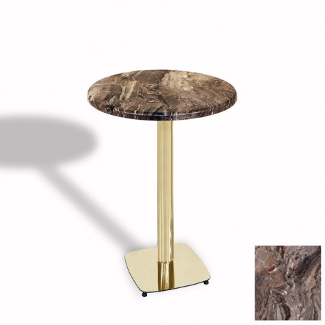 Tokyo Bistro Werzalit Masa Yuvarlak 60 cm (Gold)
