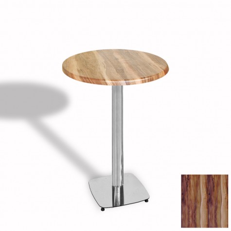 Tokyo Bistro Werzalit Masa Yuvarlak 60 cm (Kromnikel)