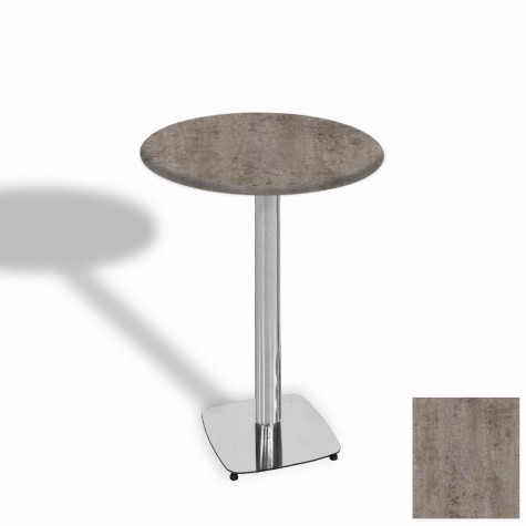 Tokyo Bistro Werzalit Masa Yuvarlak 60 cm (Kromnikel)