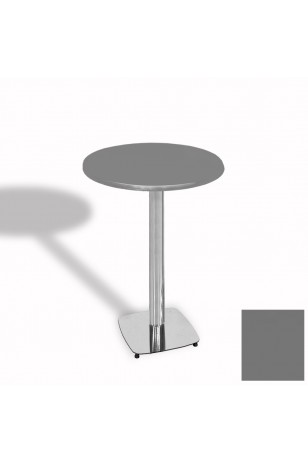 Tokyo Bistro Werzalit Masa Yuvarlak 70 cm (Kromnikel)