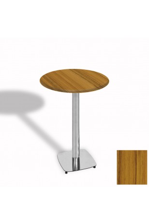 Tokyo Bistro Werzalit Masa Yuvarlak 70 cm (Kromnikel)