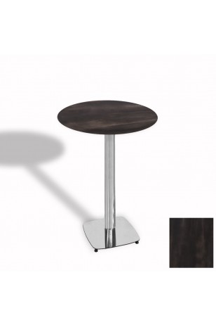 Tokyo Bistro Werzalit Masa Yuvarlak 70 cm (Kromnikel)