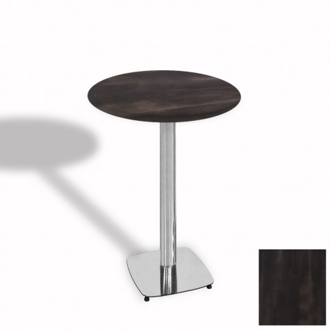 Tokyo Bistro Werzalit Masa Yuvarlak 70 cm (Kromnikel)