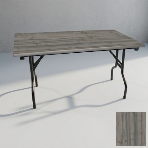 Banket Katlanır Masa (Werzalit, Allzalit. Vermodin Tabla 80x140)
