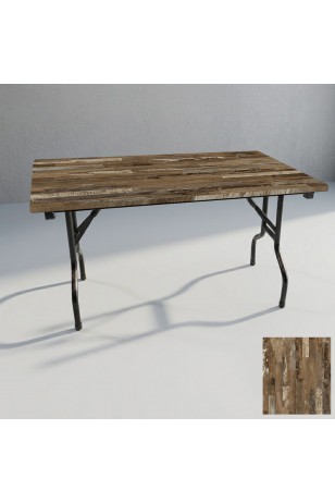 Banket Katlanır Masa (Werzalit, Allzalit. Vermodin Tabla 80x140)