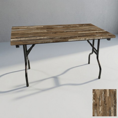 Banket Katlanır Masa (Werzalit, Allzalit. Vermodin Tabla 80x140)