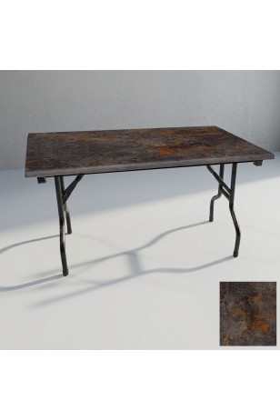 Banket Katlanır Masa (Werzalit, Allzalit. Vermodin Tabla 80x140)