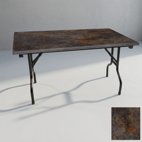 Banket Katlanır Masa (Werzalit, Allzalit. Vermodin Tabla 80x140)