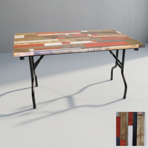 Banket Katlanır Masa (Werzalit, Allzalit. Vermodin Tabla 80x140)