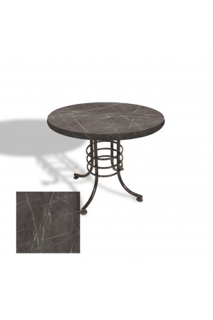 Buket Mega Laminat Yuvarlak Mutfak Masası Q120