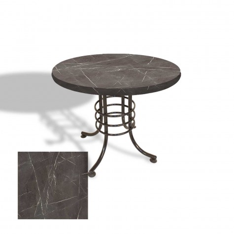 Buket Mega Laminat Yuvarlak Mutfak Masası Q120