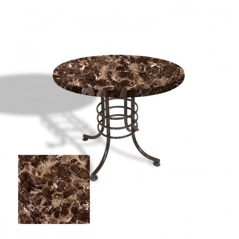 Buket Mega Laminat Yuvarlak Mutfak Masası Q120