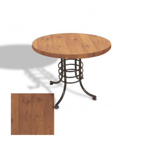 Buket Mega Laminat Yuvarlak Mutfak Masası Q110