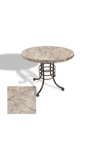 Buket Mega Laminat Yuvarlak Mutfak Masası Q110