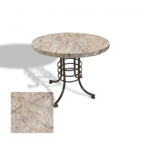 Buket Mega Laminat Yuvarlak Mutfak Masası Q110