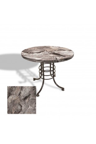 Buket Mega Laminat Yuvarlak Mutfak Masası Q110