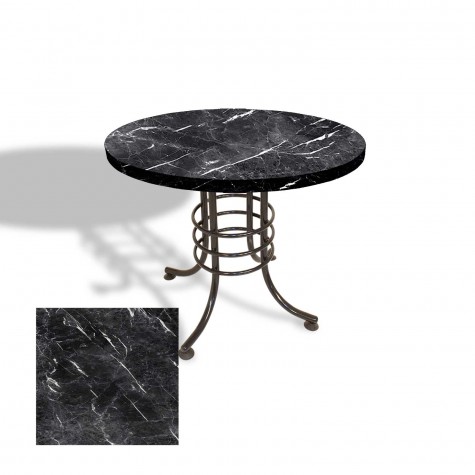 Buket Mega Laminat Yuvarlak Mutfak Masası Q110