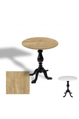 Çipa 1001 Döküm Ayak Yuvarlak Masa Çap 70cm - (Werzalit, Wermodin ve Allzalit Tabla)