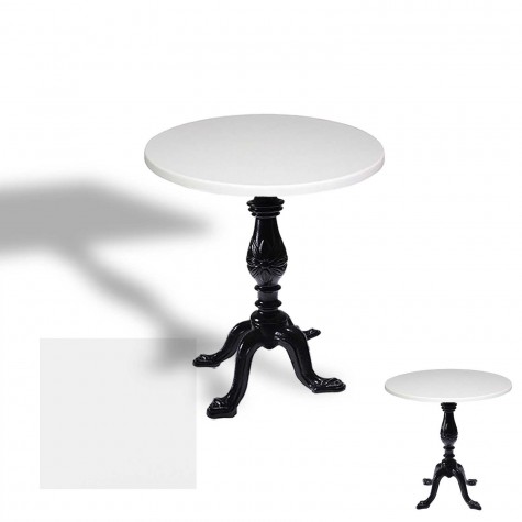 Çipa 1001 Döküm Ayak Yuvarlak Masa Çap 70cm - (Werzalit, Wermodin ve Allzalit Tabla)