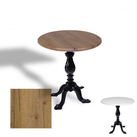 Çipa 1001 Döküm Ayak Yuvarlak Masa Çap 70cm - (Werzalit, Wermodin ve Allzalit Tabla)