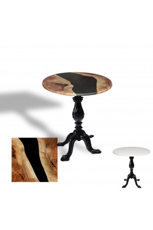 Çipa 1001 Döküm Ayak Yuvarlak Masa Çap 70cm - (Werzalit, Wermodin ve Allzalit Tabla)