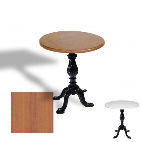 Çipa 1001 Döküm Ayak Yuvarlak Masa Çap 60cm - (Werzalit, Wermodin ve Allzalit Tabla)