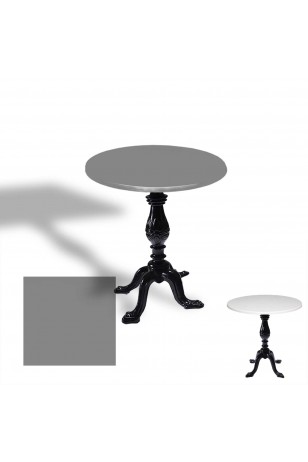 Çipa 1001 Döküm Ayak Yuvarlak Masa Çap 90cm - (Werzalit, Wermodin ve Allzalit Tabla)