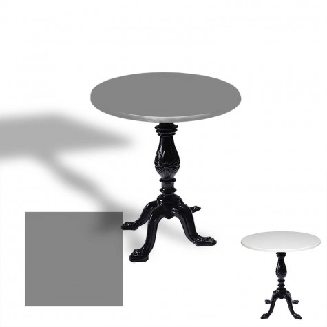 Çipa 1001 Döküm Ayak Yuvarlak Masa Çap 90cm - (Werzalit, Wermodin ve Allzalit Tabla)